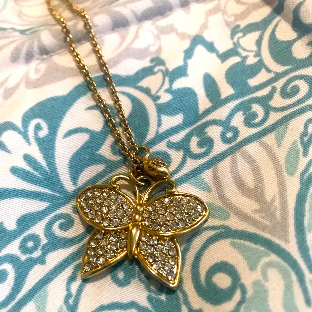 Gold Butterfly Necklace